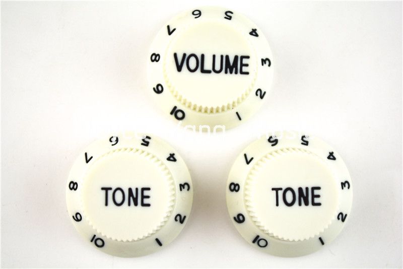 2020 Mint 1 Volume&2 Tone Knobs Electric Guitar Control Knobs For