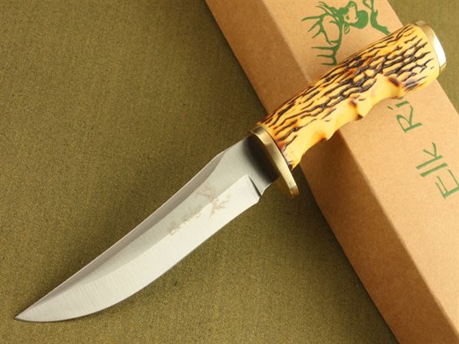 Browning Fixed Blade Knives 440C 56HRC Bone Handle Tactical Camping ...