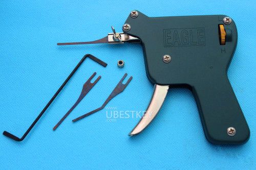 High Quality EAGLE Manual Pick Gun Lockpick Set Unlock Tool Locksmith