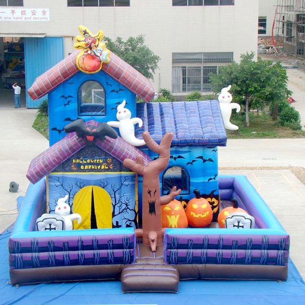 2018 aoqi inflatable fun city inflatable magic halloween house inflatable fun land for kids for sale made in china from aoqisally 401006 dhgatecom