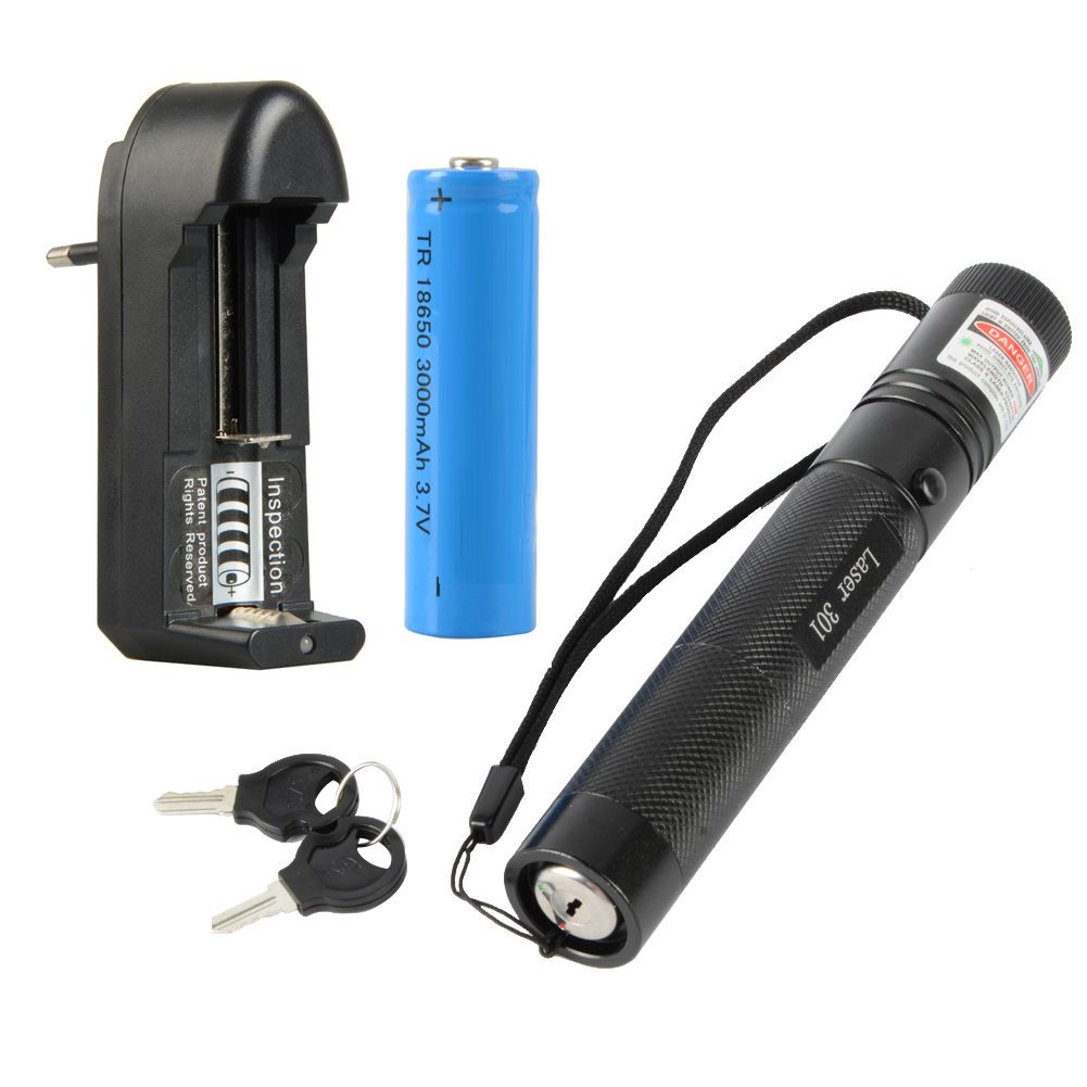 NEW Laser Pointers 301 Green Laser Pointer Pen 532nm Adjustable Focus