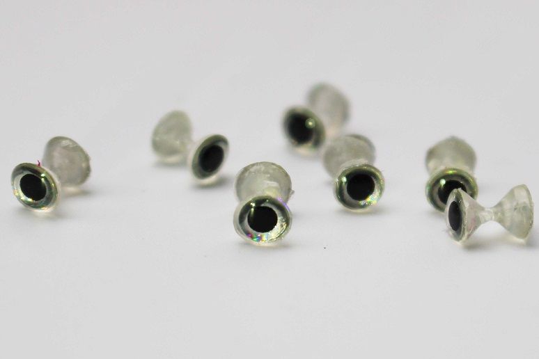 Wholesale BRAND Tigofly 3 Sizes 3D Realistic Plastic Barbell Eyes