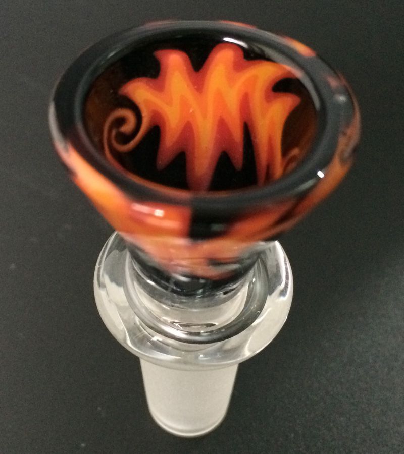2020 Newest Heady Colored Glass Bowls Smoking Bowl Mix Color Bowls Both Male Female 14mm And
