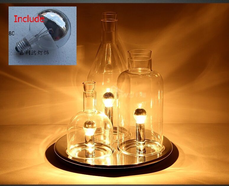 2018 Modern Led Table Lamp Bottle Bedside Glass Lampshade 2018 Modern Led Table Lamp Bottle Bedside Glass Lampshade Decoration Study Office Lampe Bureau 110 240v Desktop From Brands