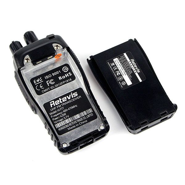 US Stock !!! Retevis H 777 Handheld Walkie Talkie UHF 400 470MHz 3W