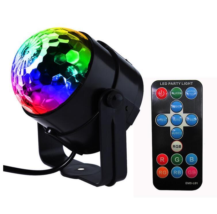 LED Disco Ball Party Lights Dj Disco Ball Stage Light 3W 240V Sound