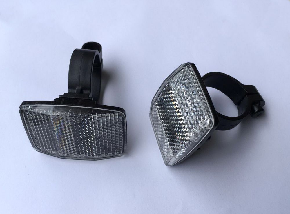 2021 Night Reflective Bicycle Reflector Lamp Mountain Bike Rotating Rod