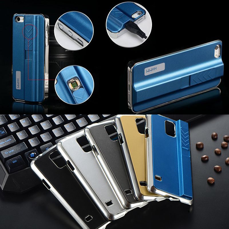 Electronic Cigarette Lighter Case For Iphone 4 4s 5 5s IPhone6 Plus For