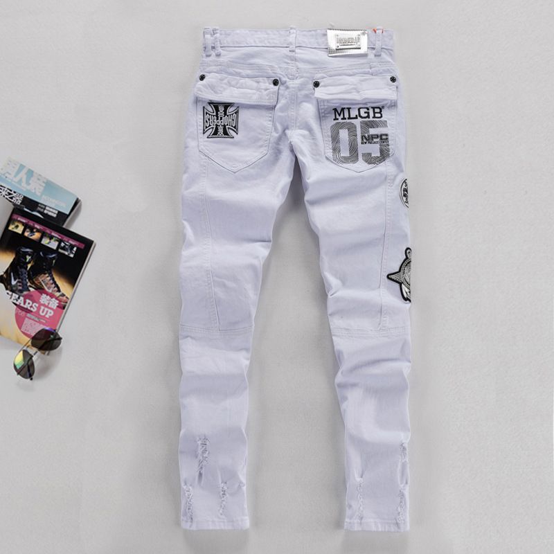 mens white trousers