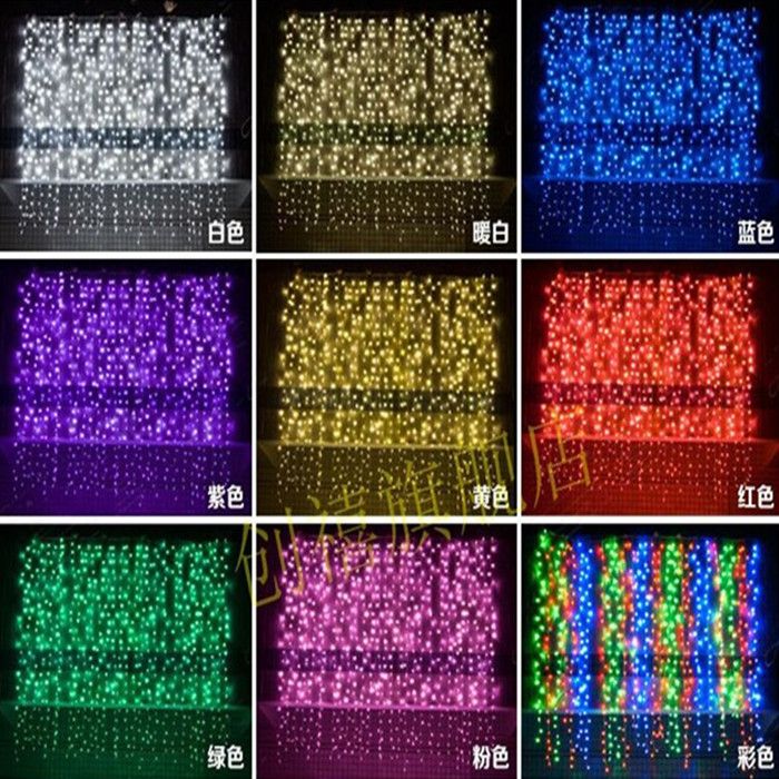 wholesale led curtain light string 4m 3m 400 leds christmas wholesale led curtain light string 4m 3m 400 leds christmas background xmas wedding party holiday romantic decoration flash outdoor lights string outdoor