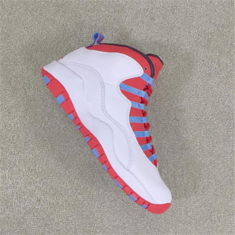 Chicago Flag Mens Basketball Shoes White Red Sports Shoes Chicago Flag Mens Basketball Shoes White Red Sports Shoes