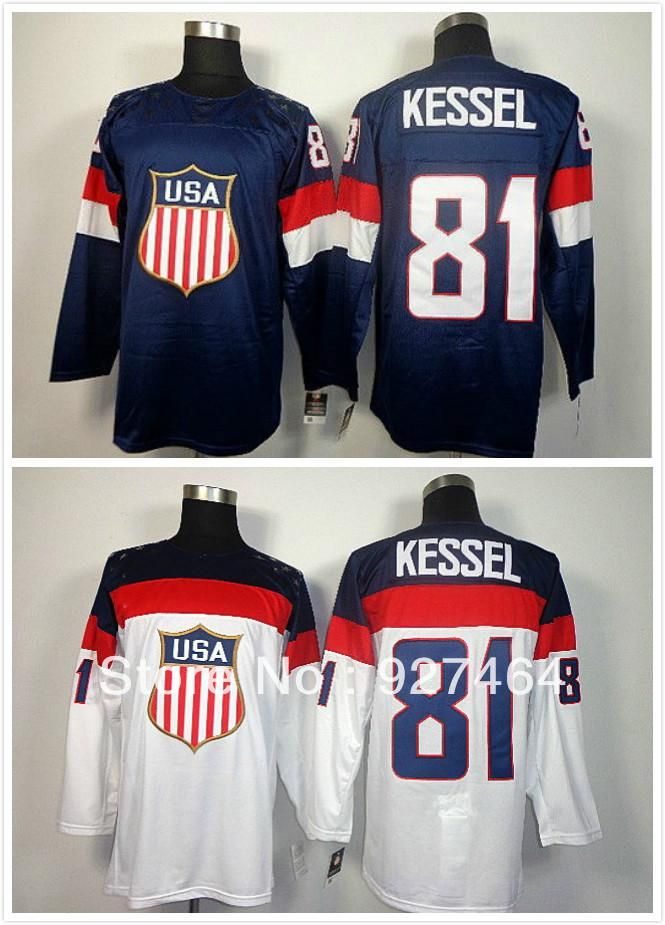 2019 2015 2014 Olympic 81 Phil Kessel USA Jersey Sochi Winter Team USA