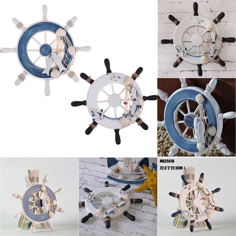 New Home Deaor Wall Nautical Decor Wooden Boat Ship Rudder New Home Deaor Wall Nautical Decor Wooden Boat Ship Rudder 9beach Fishing Net Vintage Gifts High Quality Gift Import China Magnet Supplie