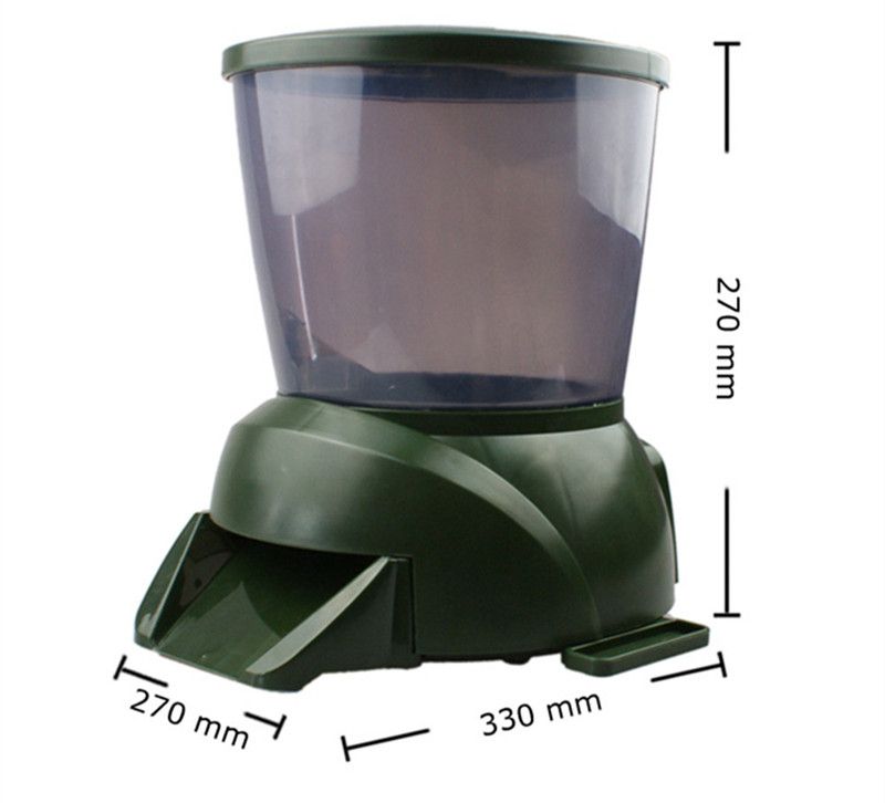 2020 Large Capacity Digital Automatic Fish Feeder 4l Fish Food