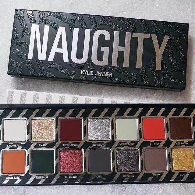 new kylie eye shadow palette christmas naughty and nice eyeshadow new kylie eye shadow palette christmas naughty and nice eyeshadow palette cosmetics makeup eye shadow eyeshadow primer how to apply eye makeup from alana001