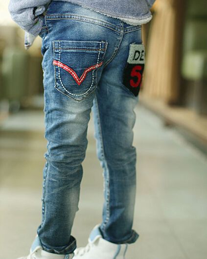 Ripped Jeans For Kids 2015 Kids Fashion Denim Clothing Baby Boy Jeans ...