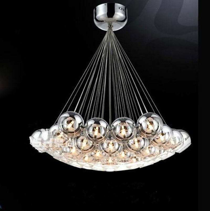 New Modern Creative Long Glass Ball Pendant Light Bedroom Lamp Aisle New Modern Creative Long Glass Ball Pendant Light Bedroom Lamp Aisle Bubble Chandeliers For Living Room Showroom Home De Diy