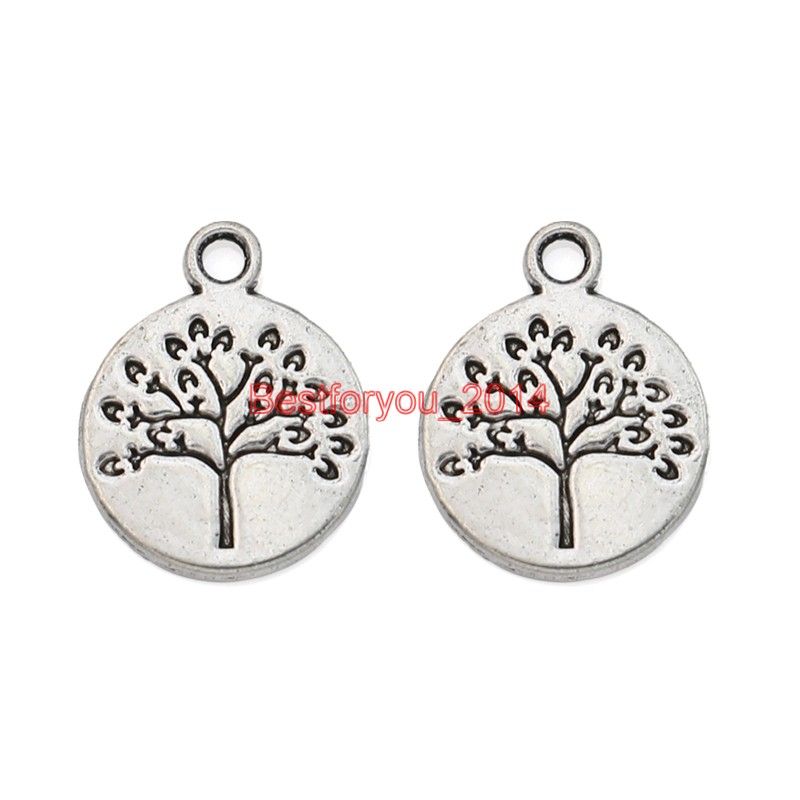 40pcs Mixed Silver Snowflake Charms Pendants For Jewelry Making Craft DIY
