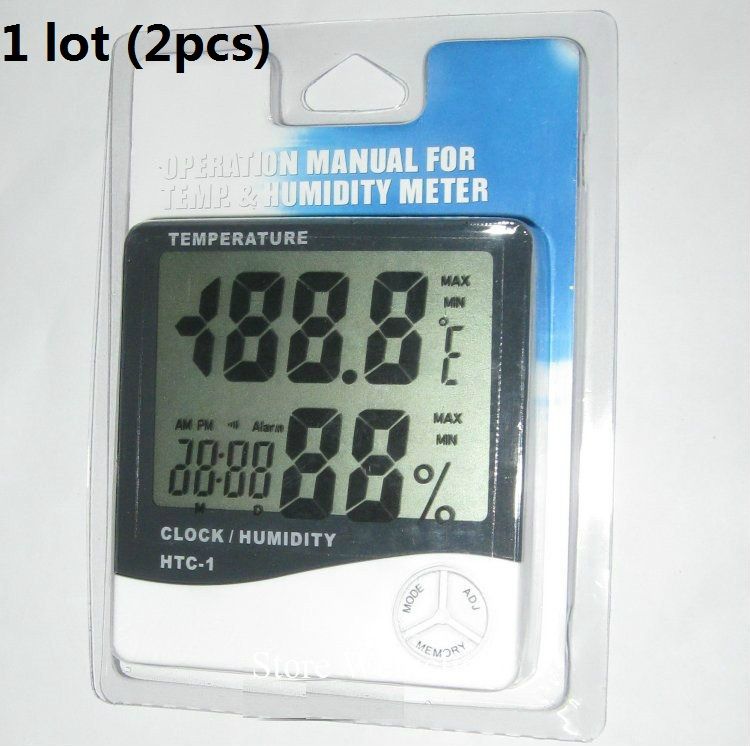 2021 Household Clock Temperature Humidity Meter 1 From Weixcliao, 23.