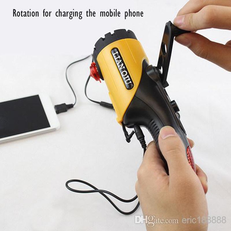 2020 Multi Function Car Security Tools Manual Charging Flashlight