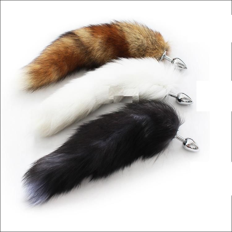 fox tail butt plug in fox tail butt plug in