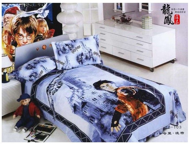 Harry Potter Kids Bedding Set For Twin Full Queen Size Children Cartoon