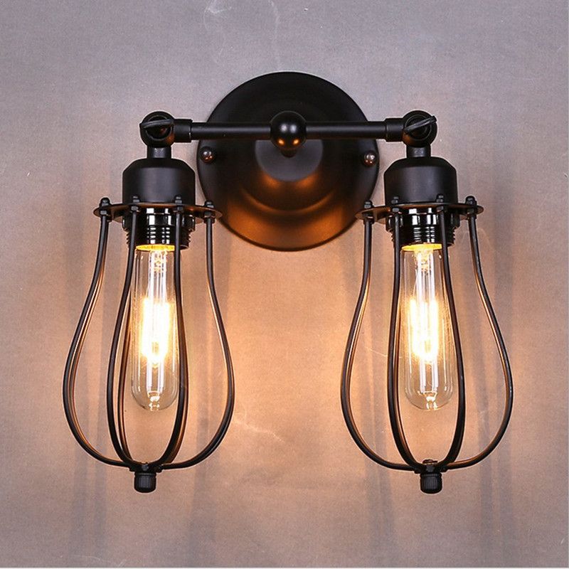 Light Wire Cage Wall Sconce By Westmen Lights