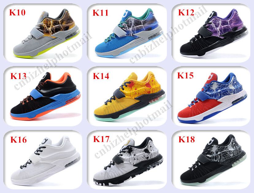 2015 Nuevos Hombres KDs 7 VII De Los Zapatos De Baloncesto De Kevin Durant KD  7 El Tamaño Para Hombre De Los Zapatos De Baloncesto Del Thor 7 12 Por  Cnbizhelphotmail, 52,03 € | Es.Dhgate.Com