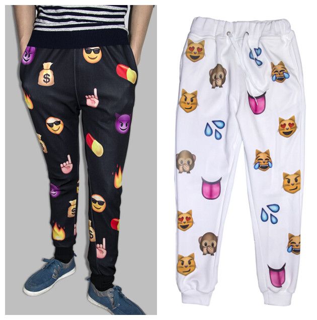 cartoon print joggers