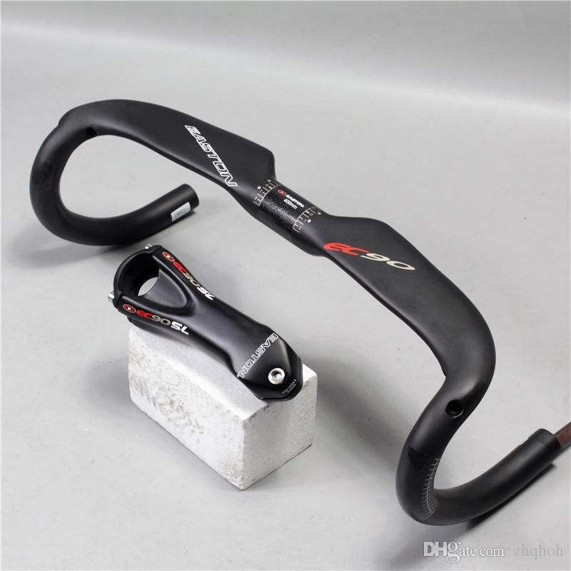 2017 Easton Ec90 Carbon Fiber Cicycle Handlebar And Bike Stem 80/90/100
