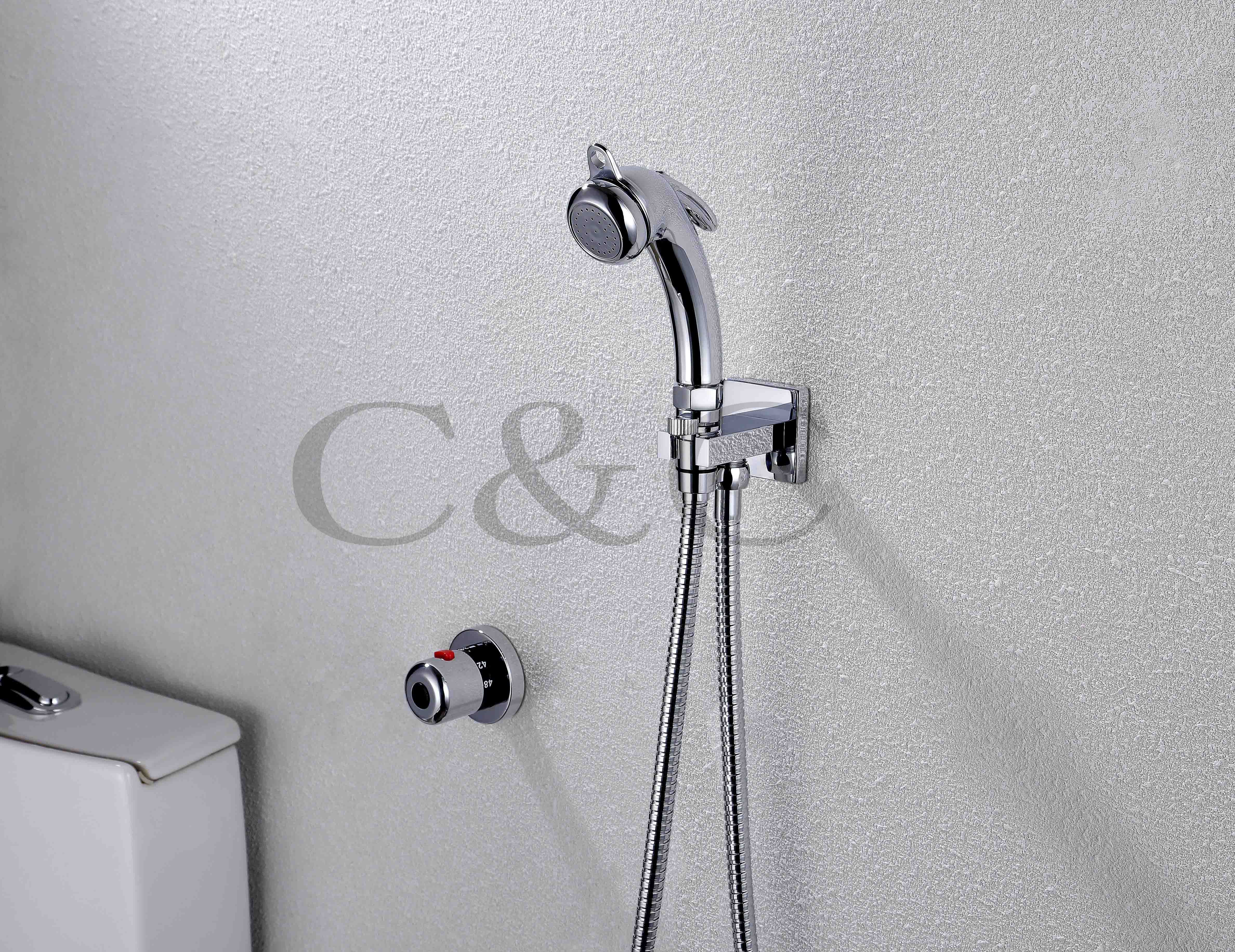 2017 Bathroom Toilet Wall Mounted Handheld Shattaf Bidet Sprayer