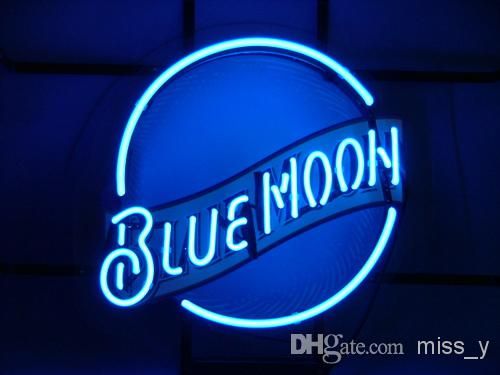 2019 BLUE MOON BEER BAR PUB NEON LIGHT SIGN From Q_maggie