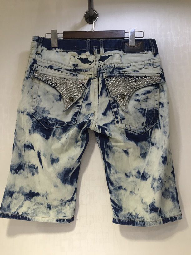 mens designer jean shorts