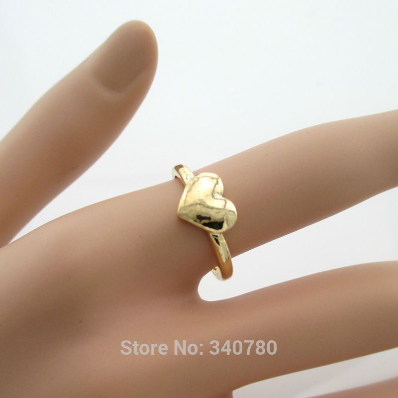 knuckle ring gold plated ring simple design