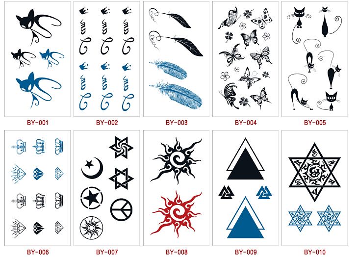 2015 new style fashion tattoo waterproof small pure and fresh 2015 new style fashion tattoo waterproof small pure and fresh