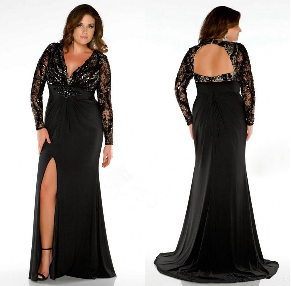 plus size long special occasion dresses