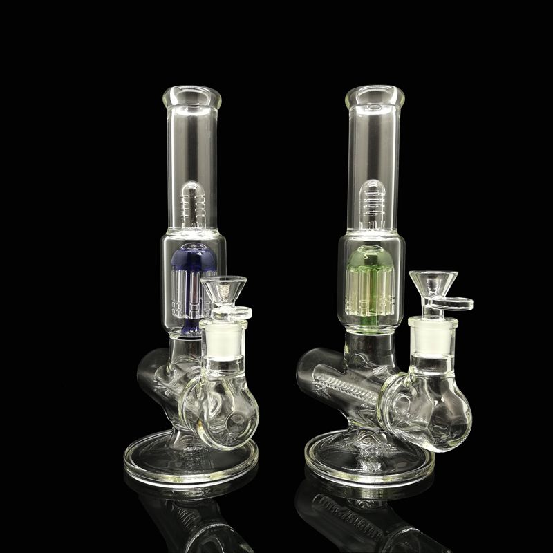 2021 Bong Inline Thick Glass Bongs With Dome &Tree & Inline Perc Water