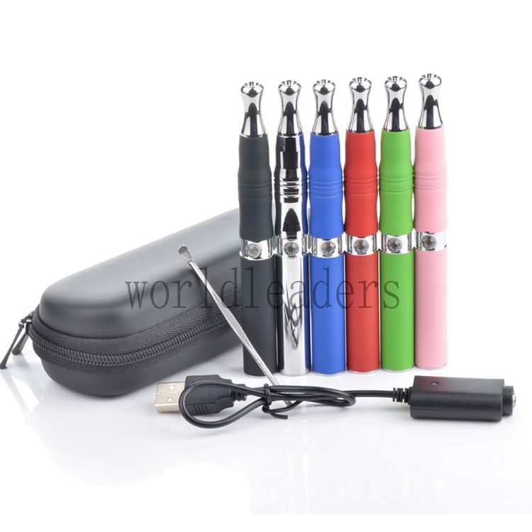 Dual Coil Vaporizer Pen Wax Burning Device Titanium E Cigarette Ego