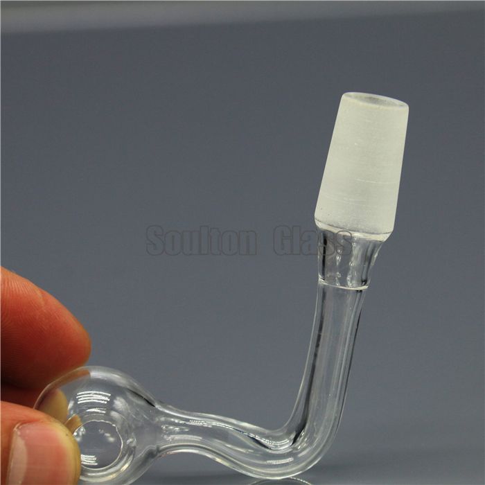 2021 Soulton Glass Quartz Oil Burner Pipes With 18.8mm 14mm Male Quartz