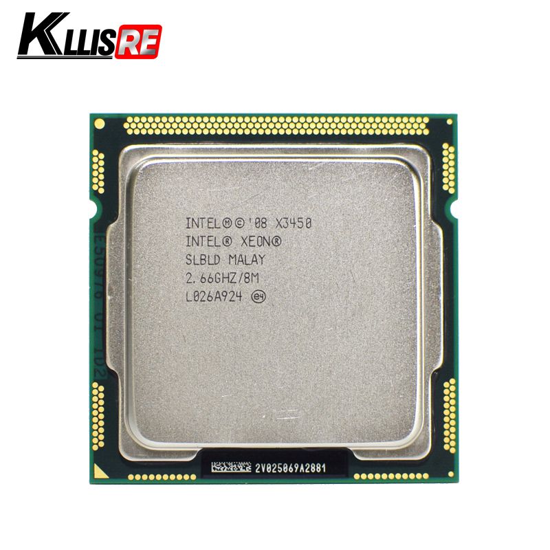 2020 Intel Xeon X3450 Quad Core 2.66GHz 8M 2.5GTs SLBLD Socket LGA1156 ...