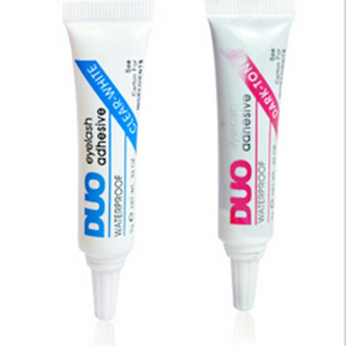 Duo Waterproof False Eyelash Adhesive Eyelash Glue Dark/White Natural