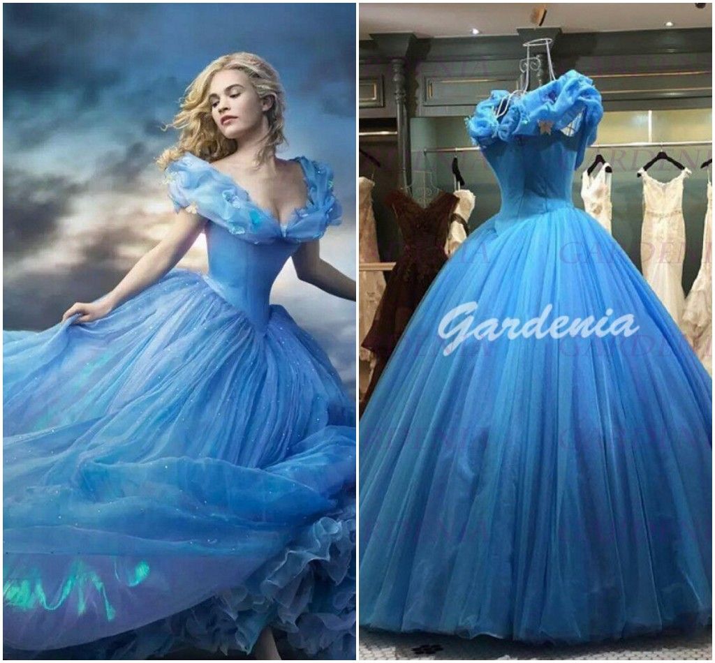 2015 Cinderella Dresses Wedding Gown Actual Image V Neck Cap Sleeve ...