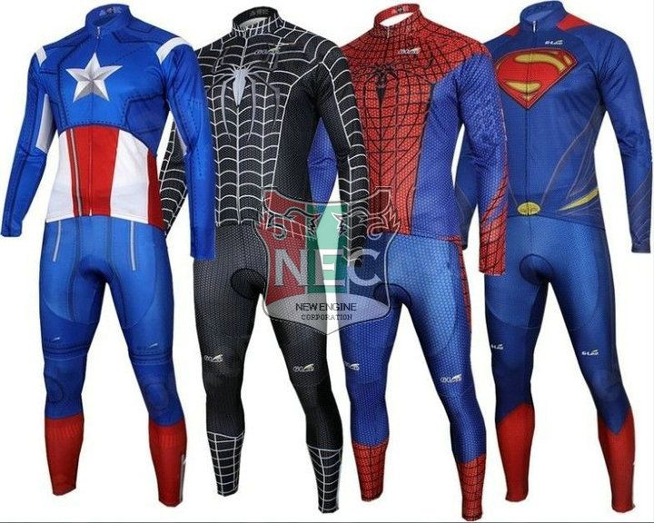 batman cycling kit
