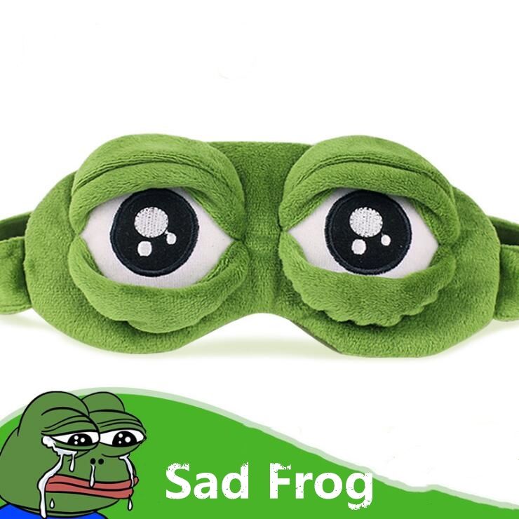 Travel 3D Eye Mask Sleep Soft Wistiti Padded Shade Cover Rest Relax Sleeping Blindfold Aid