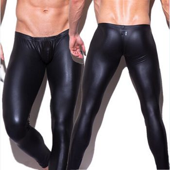 2017 Mens Long Pants Sexy Brand Hot Fashion Human Made Leather N2n ...