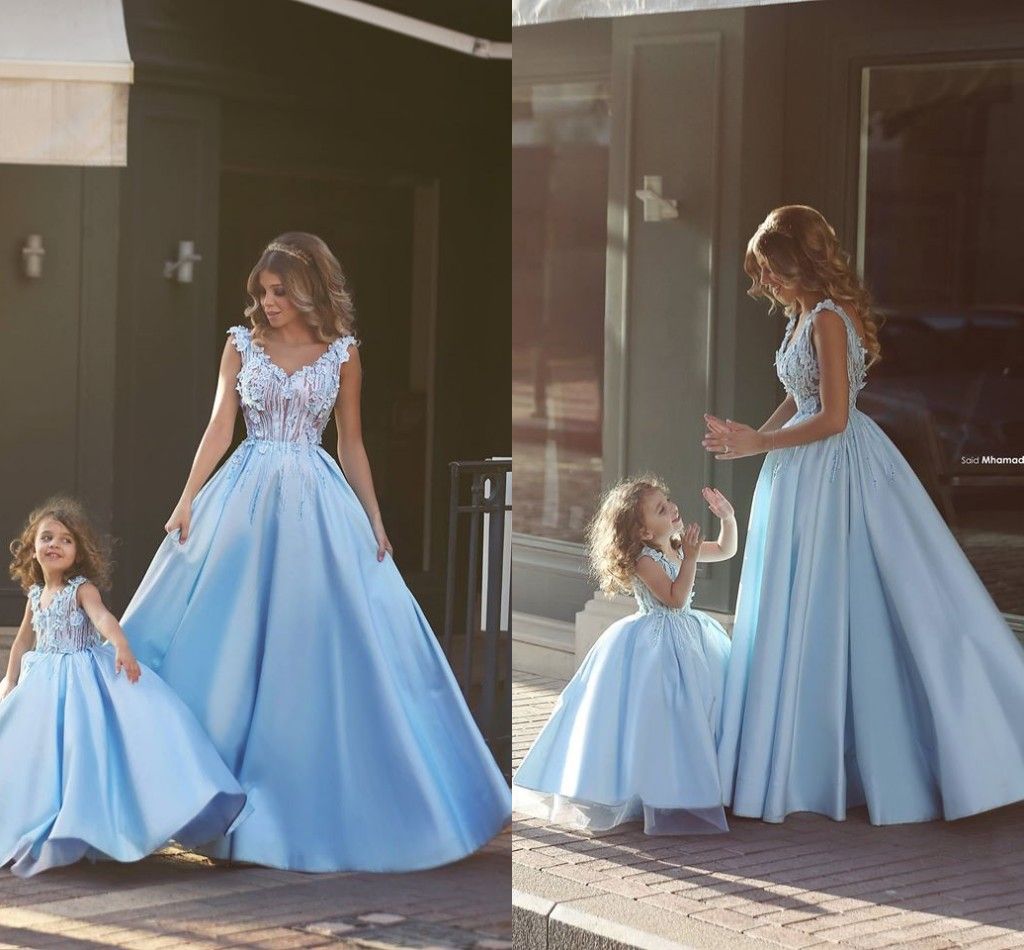 formal dresses for mother and daughter
