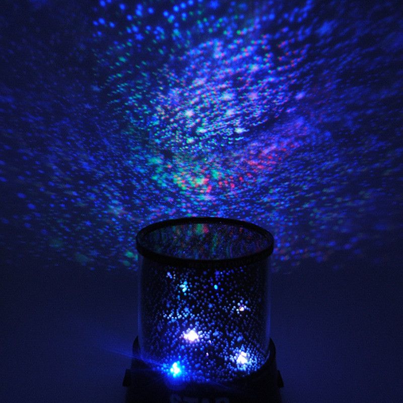 2018 New Beautiful Design Colorful Cosmos Romatic Star Sky Master Projector Starry Led Night Light Lamp For Bedroom Cute Gift Baby Sleep
