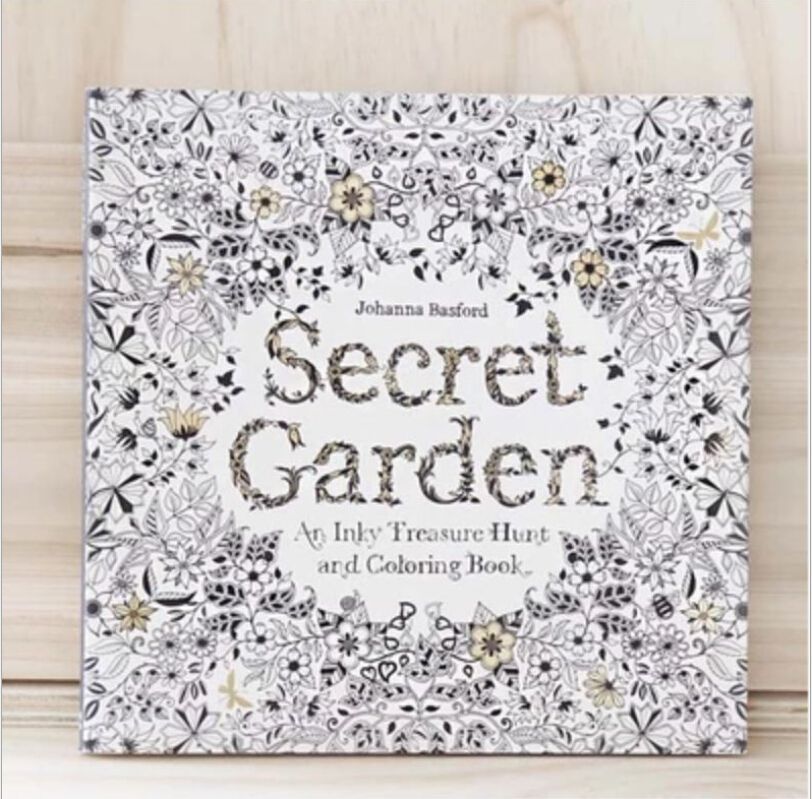 Secret Garden Datura An Inky Treasure Hunt And Coloring Book For Children Adult Relieve Stress Kill Time Graffiti Painting Drawing Colouring In Books