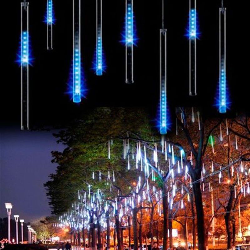 2019 Super Christmas Light Snowfall Tube 50CM 30CM Tube+Power Super Christmas Light 8pcs/set Snowfall Tube 50CM 30CM Tube+Power Adapter Meteor Shower Rain Amazing LED Tube String Xmas Lights - 2019 Super Christmas Light Snowfall Tube 50CM 30CM Tube+Power