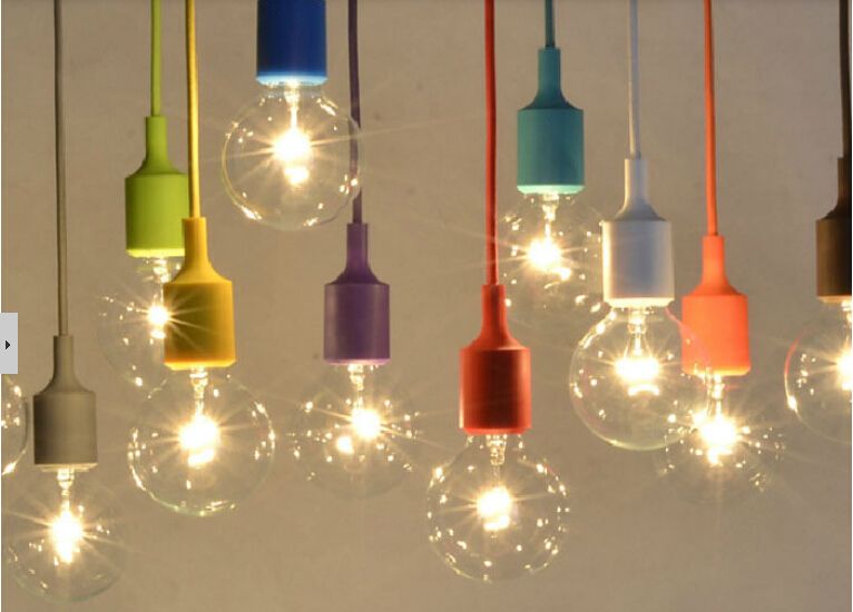 Pendant Lights Vintage Edison Creative Diy Droplight Rainbow Pendant Lights Vintage Edison Creative Diy Droplight Rainbow Lamp Colourful Home Decoration Lighting Contemporary Hanging Lamps For